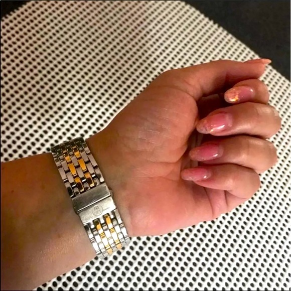 ?Mother’s Day gift suggestion ?Deco diamond 2 tone mother of pearl dial. main image 4